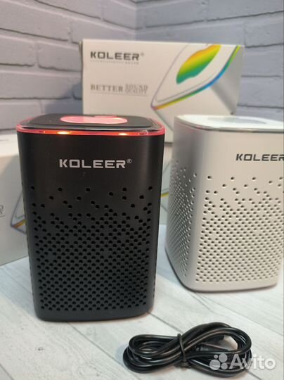 Блютуз колонка koleer USB Bluetooth AUX mikroSD