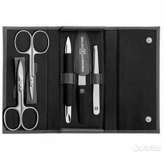 Zwilling маникюрный набор Inox 5пр черный