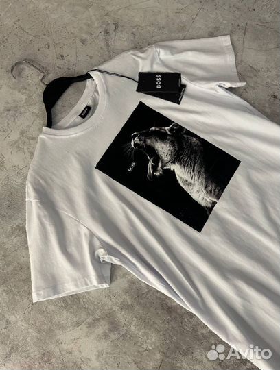 Футболка Hugo Boss пантера