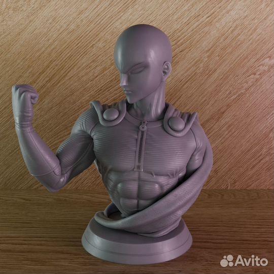 Фигурка бюст Ванпанчмен Сайтама