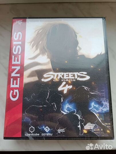 Streets of rage 4 limited run (ps4) steelbook