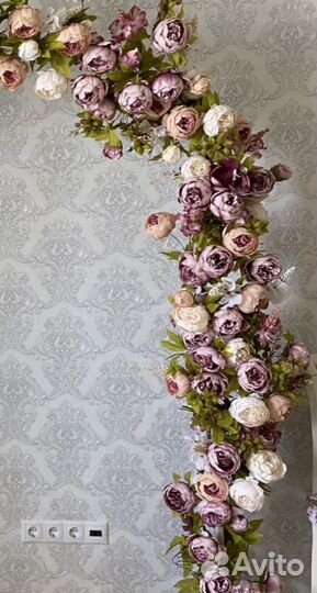 Свадебная цветочная арка