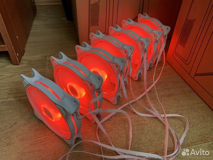 Комплект argb ветиляторов с пультом