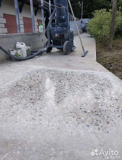 Шлифовка бетонных полов,стен,потолков,мазайки