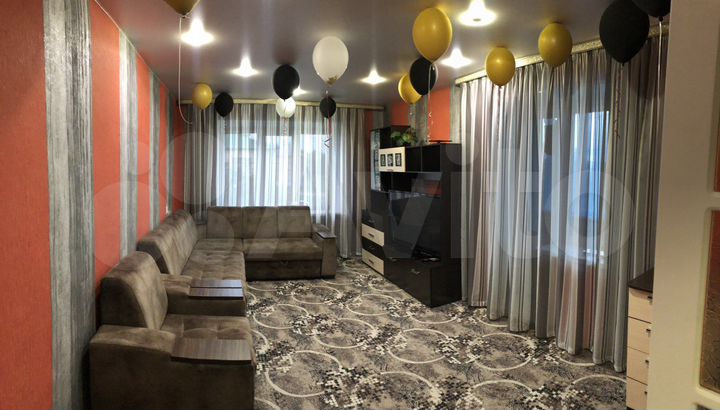 3-к. квартира, 69,9 м², 2/2 эт.