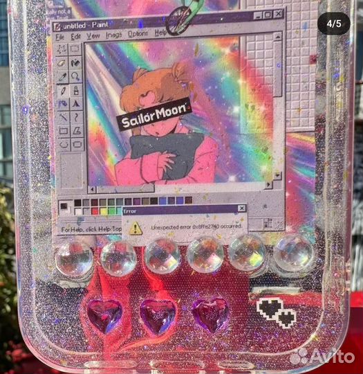 Чехол ручной работы для iPhone сейлор мун Аниме