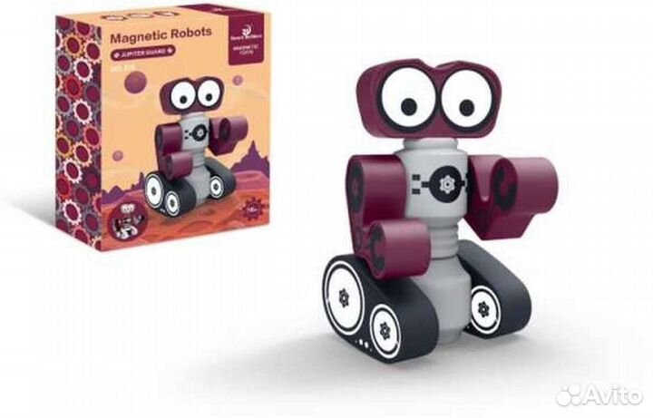 Робот магнитный конструктор