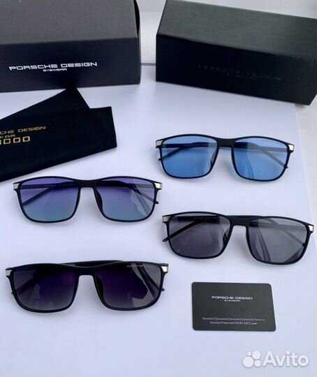 Очки porsche design поляризационные голубые