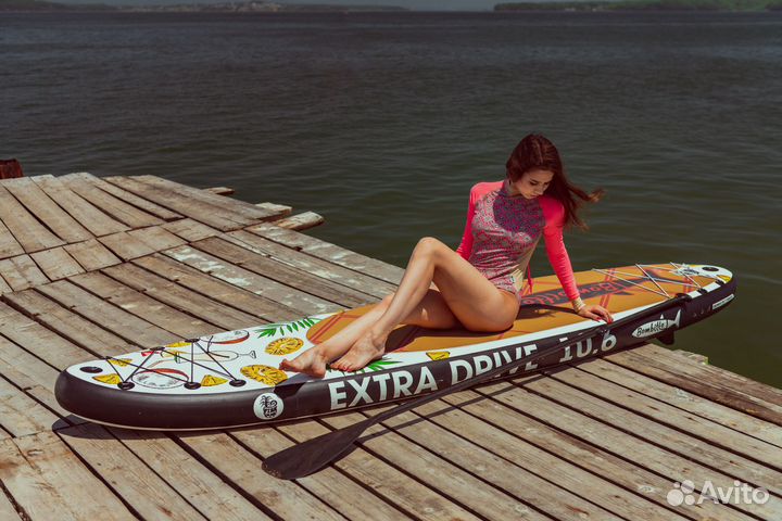 Надувной SUP-борд Bombitto Extra Drive 10.6