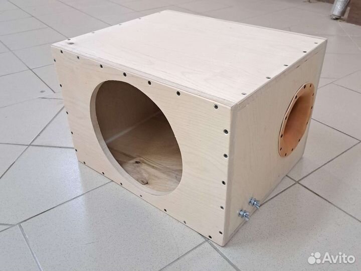 Короб для сабвуфер на трубе