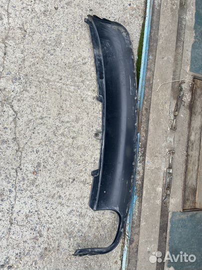 Спойлер заднего бампера Ауди А4б8