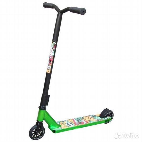 Самокат трюковой с усиленной рамой,колеса 110мм