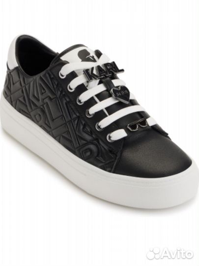 37.38.38,5.39кожаные кроссовки karl lagerfeld ориг