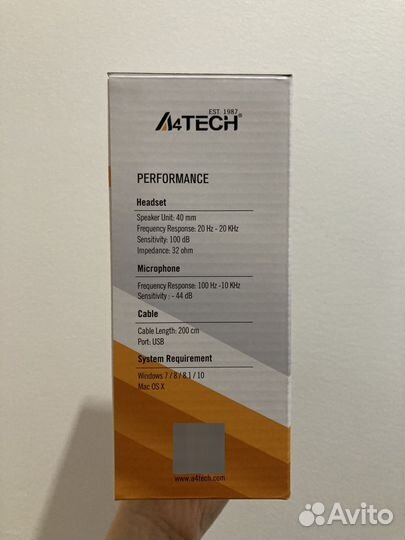 Наушники a4tech