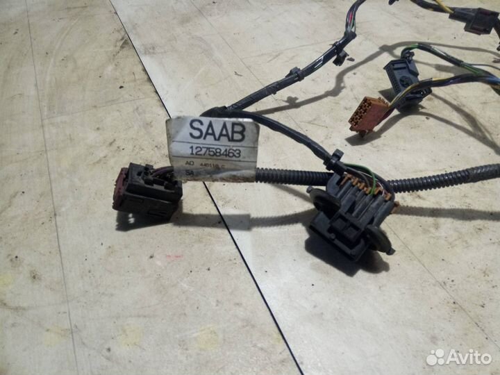 Проводка двери задней правой Saab 9-3 2 YS3F 2006