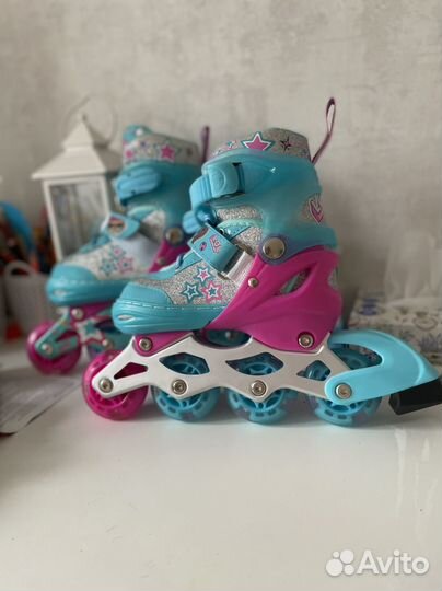 Роликовые коньки детские новые