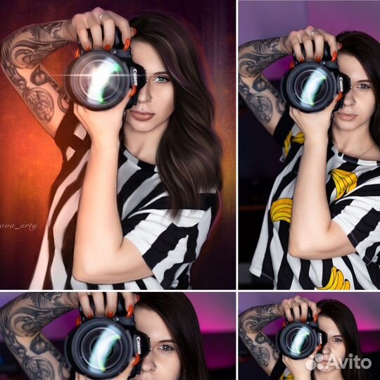 Портрет по фото, иллюстрация на заказ