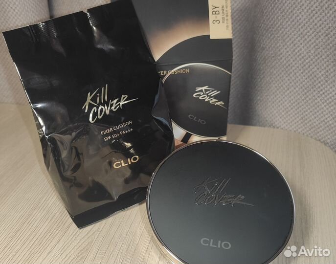 Корейский кушон clio kill cover fixer