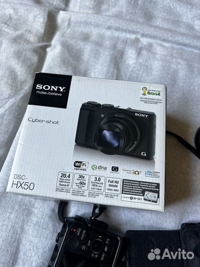 Компактный фотоаппарат sony cyber shot dsc hx-50