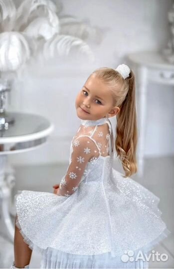 Платье Снежинка
