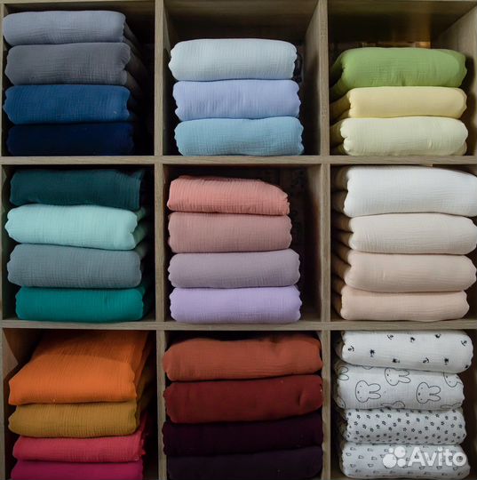 Муслиновые пеленки новые