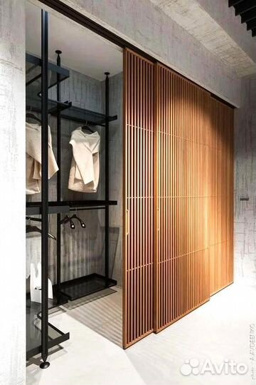 Реечные двери на заказ