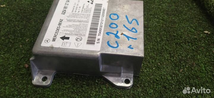Блок управления airbag Mercedes C200 Cgi 204