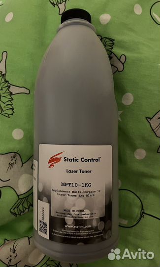 Тонер Static control mpt-10 1 кг