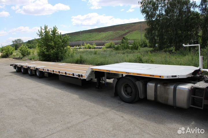 Полуприцеп трал (тяжеловоз) Berger 9854, 2023