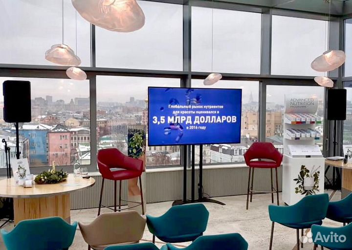 Аренда плазм и экранов