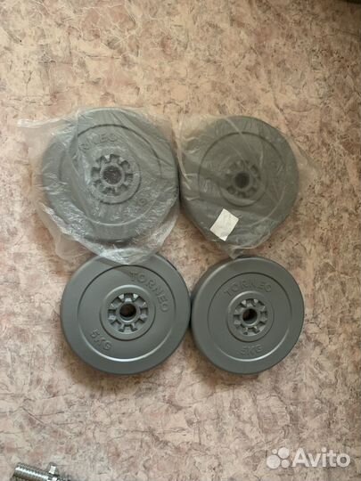 Гантели разборные