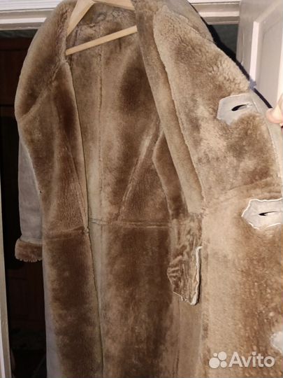 Дубленка натуральная мужская 52 54