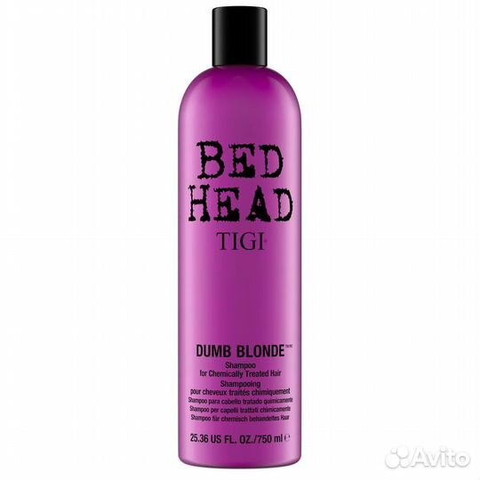 Tigi Bed Head Шампунь для блондинок Dumb #331443