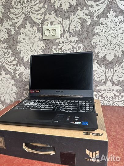 Игровой ноутбук Asus tuf fx506 16 озу, 3050