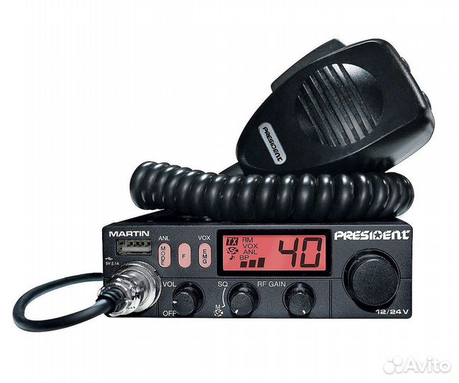 Автомобильная радиостанция President martin 12/24