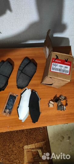 Передние тормозные колодки acura mdx