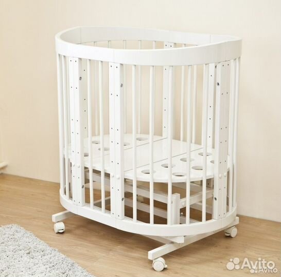 Кроватка-трансформер(Красная Звезда) Паулина 8 в 1