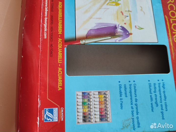 Новые акварельные краски Lefranc Bourgeois