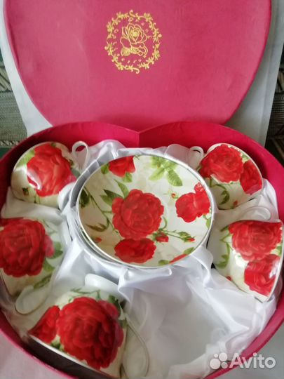 Чайный сервиз новый на 5персон