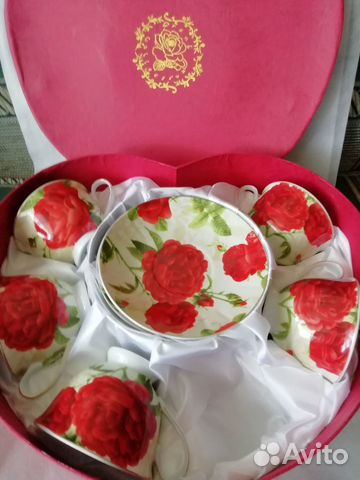 Чайный сервиз новый на 5персон