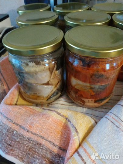 Рыбные консервы домашние