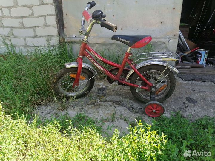 Детский велосипед бу 4 колеса