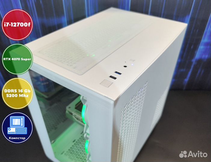 Сборка игрового пк i7-RTX4070SUP-16DDR5-RCT026-B760