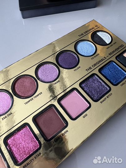 Палетка теней too faced оригинал