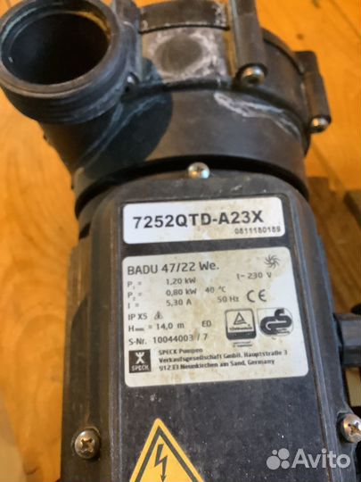 Насос badu 47/22