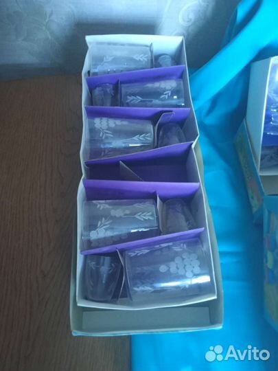 Подарочные наборы фужеры и рюмки СССР