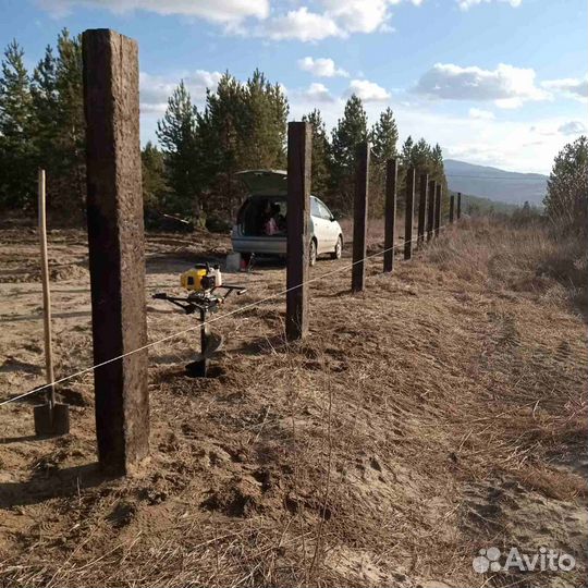 Ямобур Бурение ям, демонтаж и установка заборов