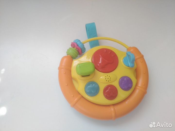 Руль-тренажер со световыми и звуковыми эффектами