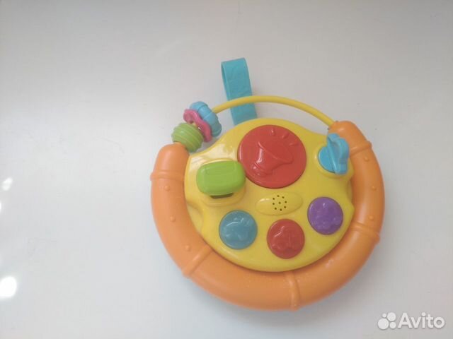 Руль-тренажер со световыми и звуковыми эффектами