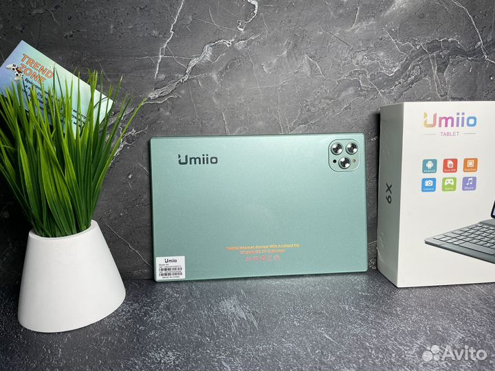 Планшет с клавиатурой Umiio новый 128гб 10д